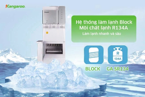 Cây nước nóng lạnh úp bình Kangaroo KG65A3 ( chức năng làm đá viên )