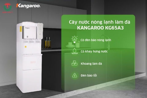 Cây nước nóng lạnh úp bình Kangaroo KG65A3 ( chức năng làm đá viên )