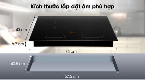 BẾP TỪ ĐÔI THÁI LAN KANGAROO KG856I
