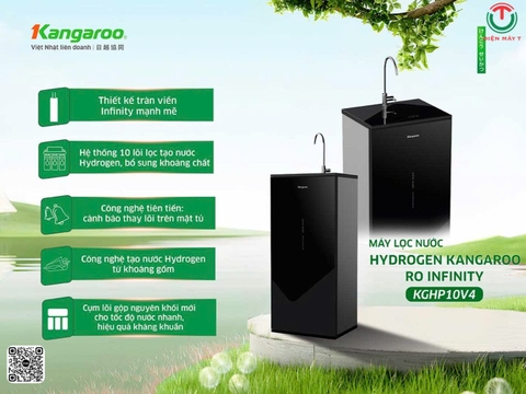 Máy lọc nước Kangaroo Hydrogen Infinity KGHP10V4