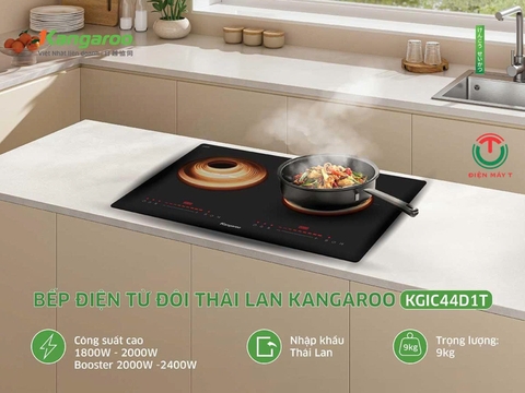 ✨ Bếp từ đôi lắp âm Thái Lan Kangaroo KGIC44D1T