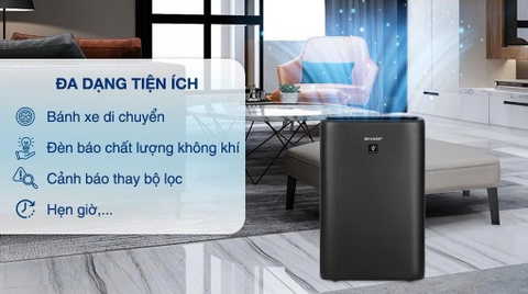 Máy lọc không khí tạo ẩm Sharp 29W KI-N40V-H