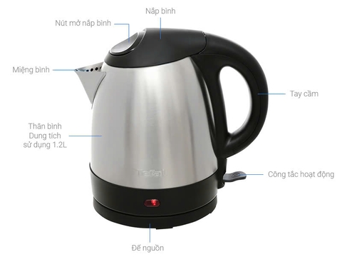 Bình đun siêu tốc Tefal 1.2 lít KI431D10