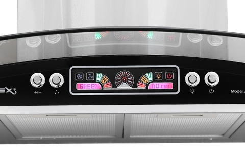 Máy hút mùi kính cong Apex APB6601-90C