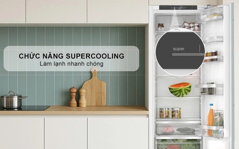 Tủ Mát Âm Tủ BOSCH 310lít KIR81ADD0 ( serie 6 )