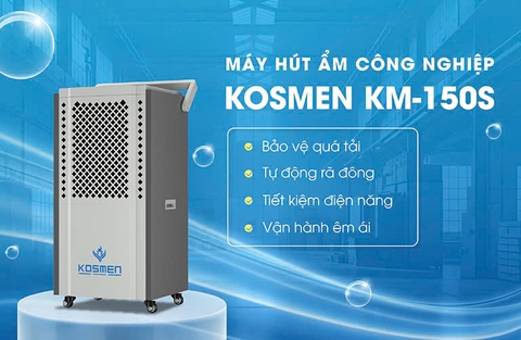 Máy hút ẩm công nghiệp Kosmen KM-150S