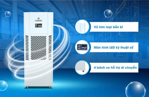 Máy hút ẩm công nghiệp Kosmen KM-180S