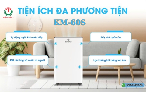 Máy hút ẩm Kosmen KM-60S