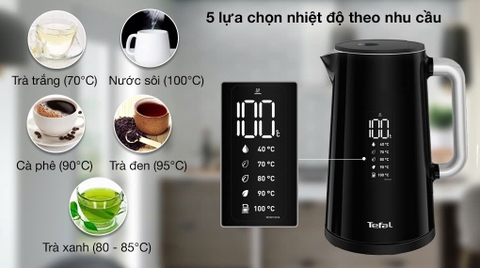 Bình đun siêu tốc Tefal 1.7 lít KO850810