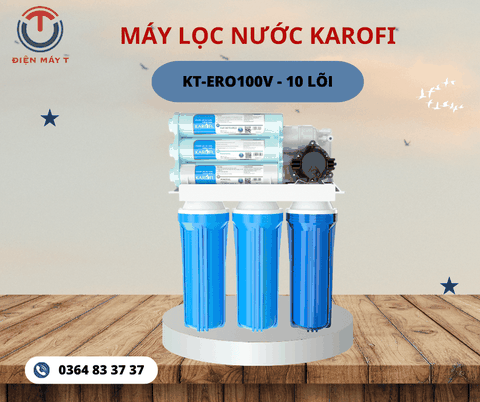 MÁY LỌC NƯỚC KAROFI KT-ERO100V 10 LÕI