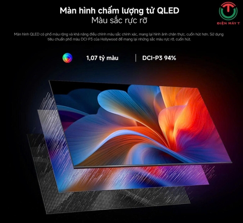Google Tivi QLED Xiaomi A Pro 4K 75 inch L75MB-APSEA 2026