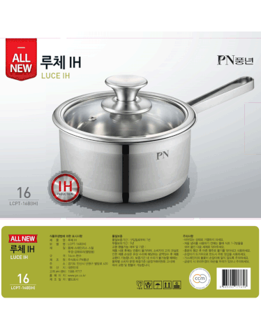Nồi quánh Inox POONGNYUN LCPT-16B(IH) (Size 16cm)