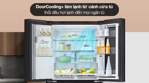 Tủ lạnh LG Inverter 508 lít Multi Door InstaView LFI50BLMAI
