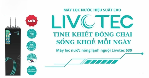 MÁY LỌC NƯỚC NÓNG LẠNH LIVOTEC 630