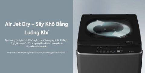 Máy giặt Hitachi Inverter 9 Kg LTL 09MV00 GG