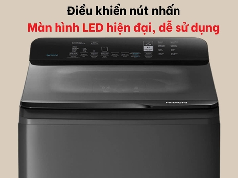Máy giặt Hitachi Inverter 10.5 kg LTL H0MVW0T GG