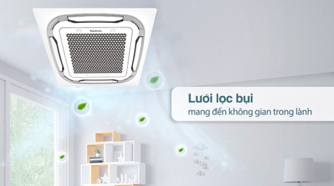Máy lạnh âm trần Nagakawa Inverter 8 hướng thổi 23800btu NIT-C24R2U35