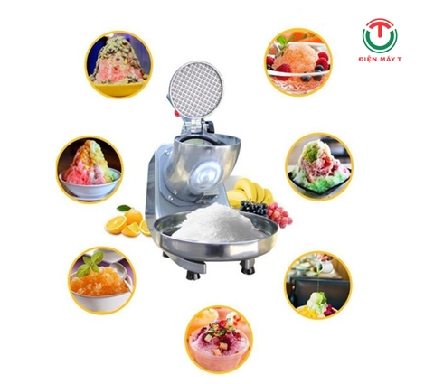 Máy bào đá tuyết Ice Crusher 500W 2 Lưỡi
