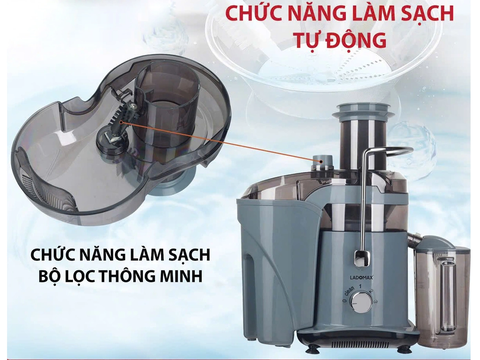 Máy ép trái cây công nghiệp Ladomax ECO-967 loại 2 lưỡi dao