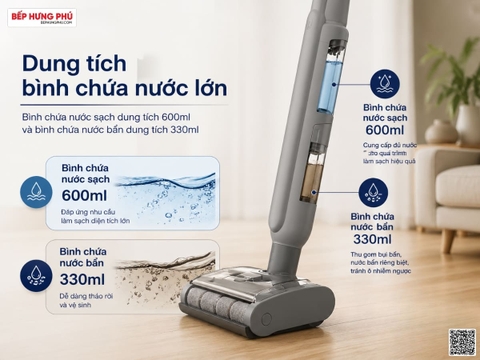 Máy hút bụi lau nhà Electrolux Wet 500 EFW51112