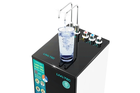 Máy Lọc Nước RO Nóng Lạnh Karofi Livotec 628S | Tủ Đứng 10 Lõi