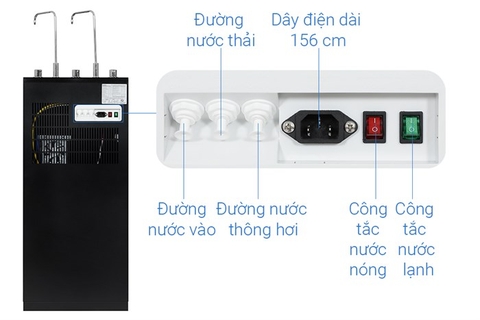 Máy lọc nước Kangaroo Hydrogen nóng lạnh KG10A12
