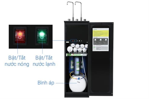 Máy lọc nước RO nóng nguội lạnh Hydrogen Kangaroo KG11A3 11 lõi