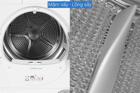 Máy sấy bơm nhiệt Bosch 9 kg WQG24570SG