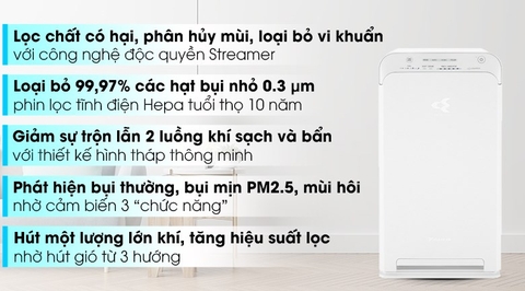Máy lọc không khí Daikin MC40UVM6