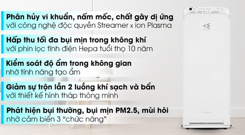 Máy lọc không khí Daikin MCK55TVM6