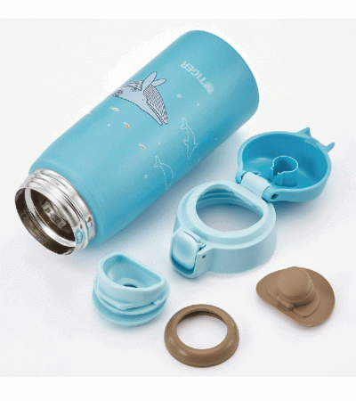 Bình lưỡng tính Tiger nắp bật dành cho bé MCT-A035 (350ml)