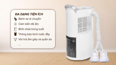 Máy hút ẩm LG Dual Inverter 16L MD16GQSE0
