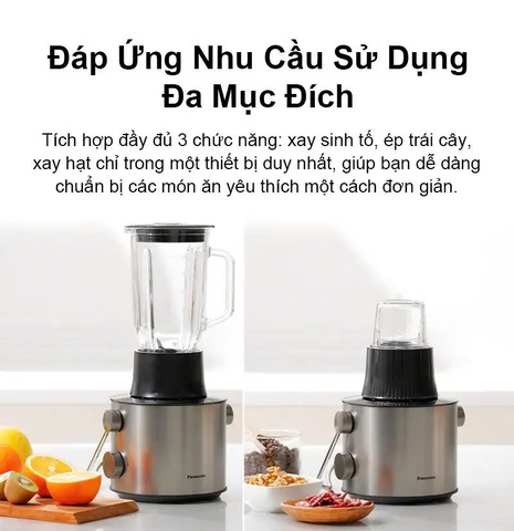 Máy ép trái cây/xay sinh tố Panasonic MJ.CB800SRA