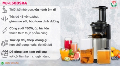 Máy ép chậm Panasonic MJ-L500SRA