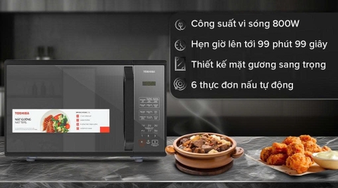 Lò vi sóng Toshiba  25 lít MM-EM25PE(BM)