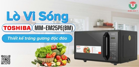 Lò vi sóng Toshiba  25 lít MM-EM25PE(BM)
