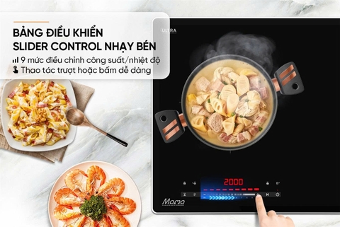 Bếp đôi điện từ Sunhouse Mama MMB82262-M