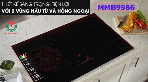BẾP ĐÔI ĐIỆN TỪ HỒNG NGOẠI SUNHOUSE MAMA MMB9986