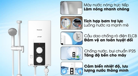 Máy nước nóng Panasonic DH-3RP2VK ( có bơm)