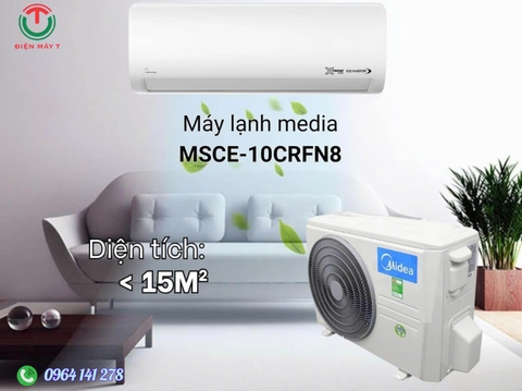 Máy Lạnh Midea 1hp Inverter MSCE-10CRFN8
