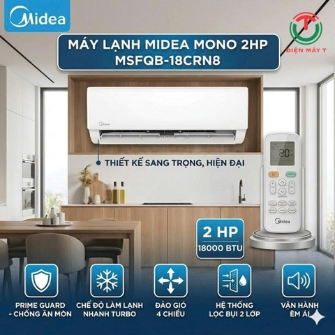 Máy lạnh Midea mono 2HP MSFQB-18CRN8
