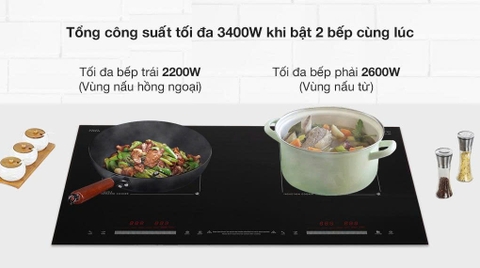 Bếp từ hồng ngoại lắp âm Junger MTD-18