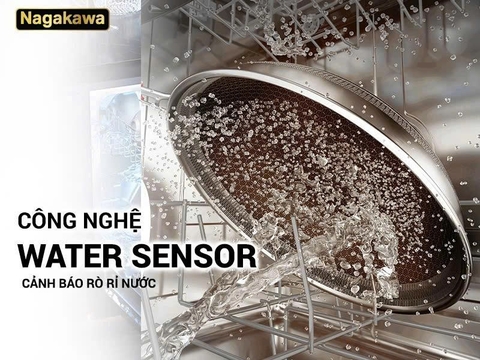 Máy rửa bát 8 bộ cao cấp Nagakawa NK8D01M