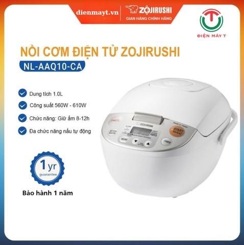 Nồi cơm điện Zojirushi 1 lít NL-AAQ10-CA