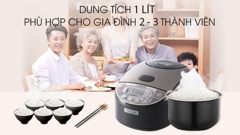 Nồi cơm điện cao tần Zojirushi 1 lít NL-GAQ10V-BM