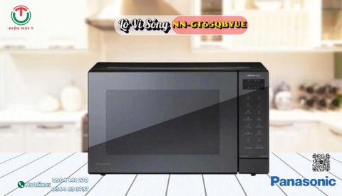 Lò vi sóng Panasonic Inverter kết hợp nướng NN-GT65QBYUE
