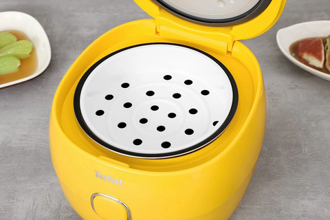 Nồi cơm điện tử Mini Tefal POP RK5352Y0, màu vàng - 0.7L