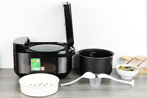 Nồi cơm điện tử Sharp 1.8 lít KS-COM194EV-BK