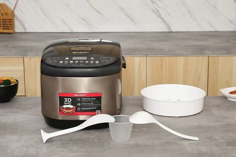Nồi cơm điện tử Sharp 1.8 lít KS-TH18E2O-RS