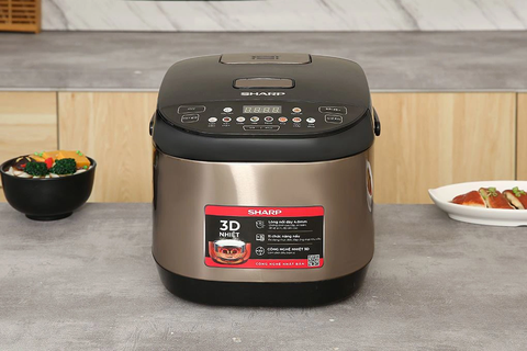 Nồi cơm điện tử Sharp 1.8 lít KS-TH18E2O-RS